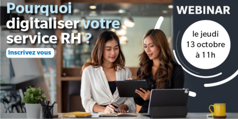 Pourquoi digitaliser votre service RH ?